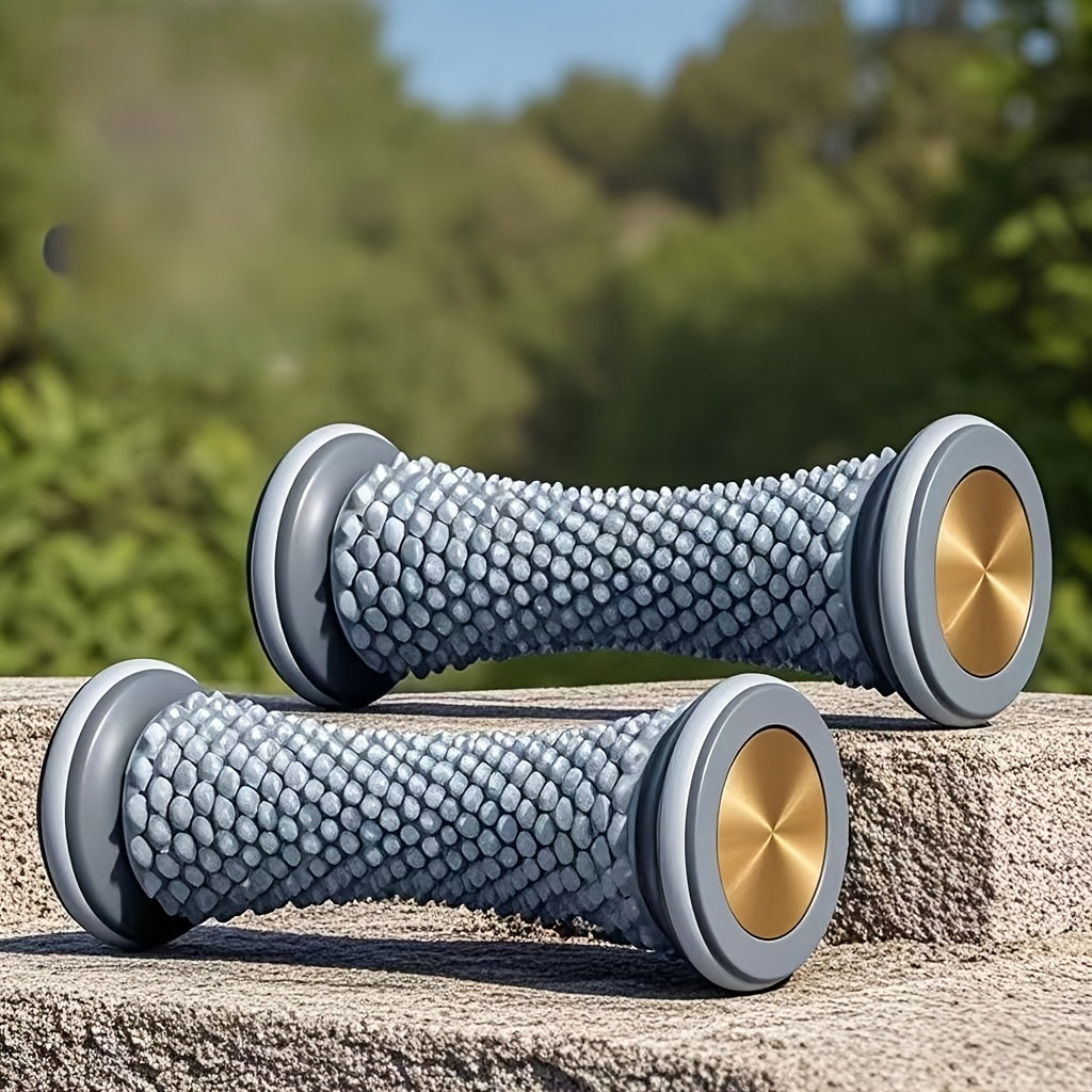 Manual Foot Massage Roller Medium Firmness for Yoga & Fitness