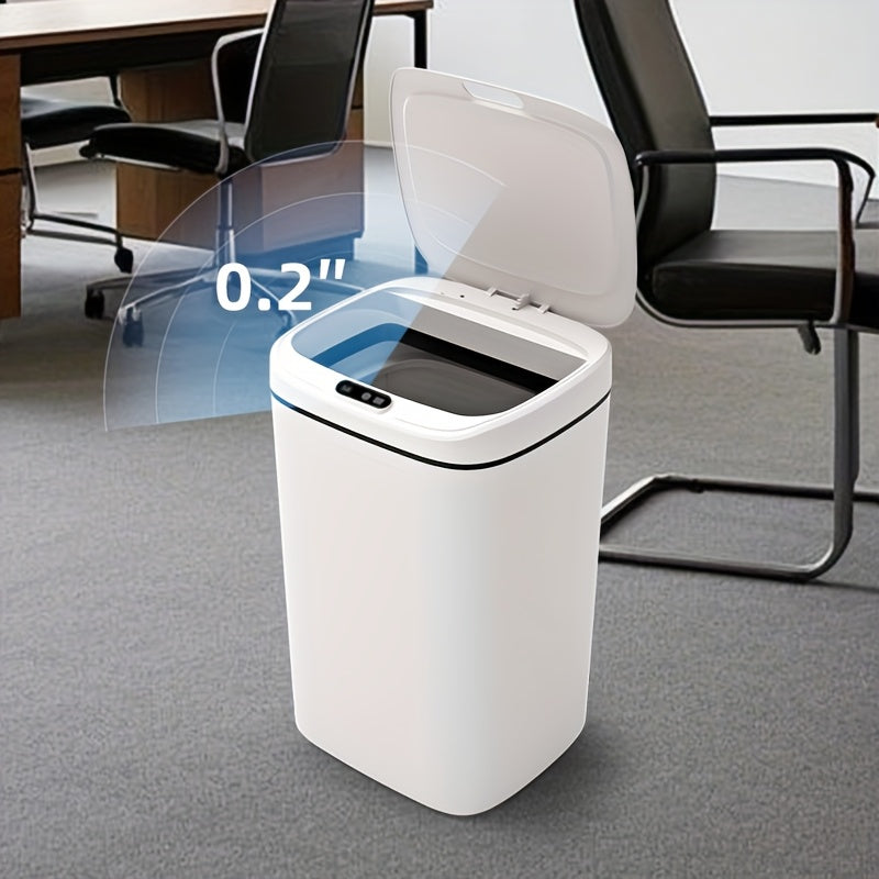 Touchless Odor-Blocking Trash Bin for Home Office Bathroom