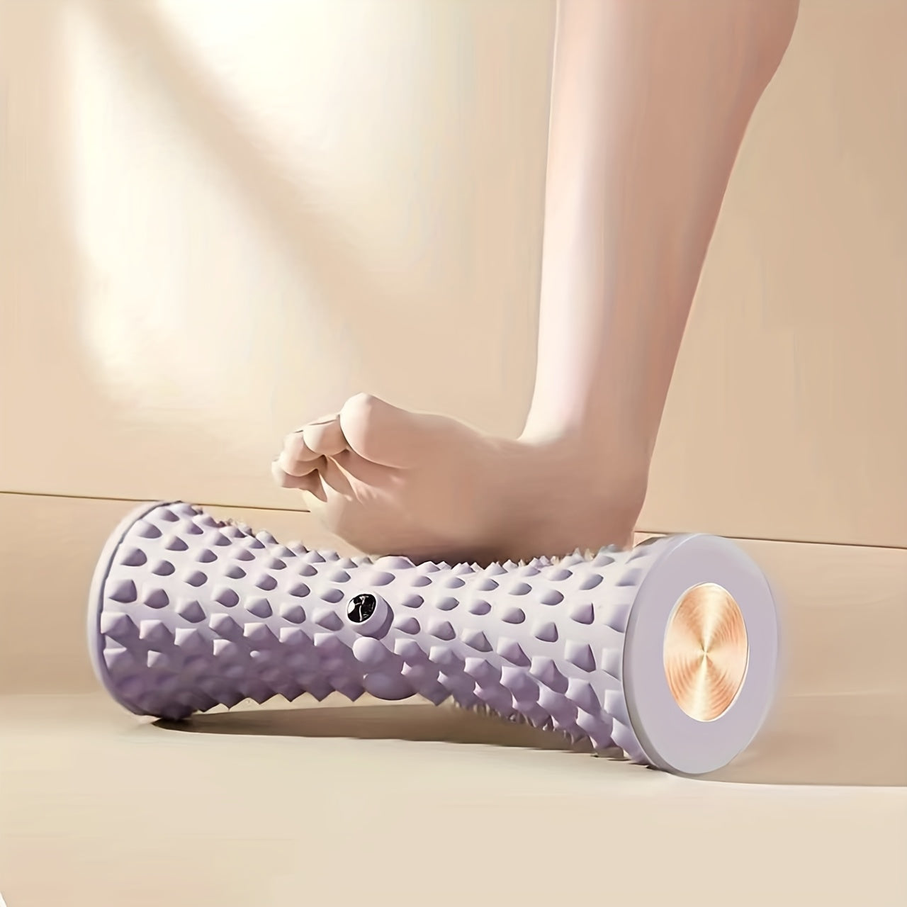 Manual Foot Massage Roller Medium Firmness for Yoga & Fitness