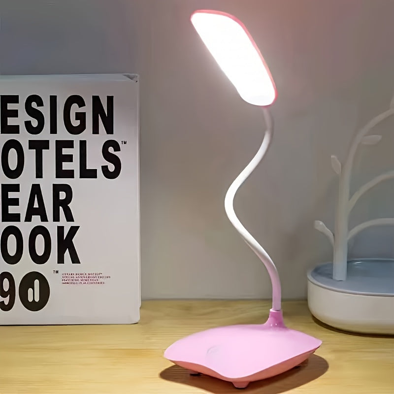 1Pc LED Desk Lamp Touch Dimming Eye Caring Reading Light